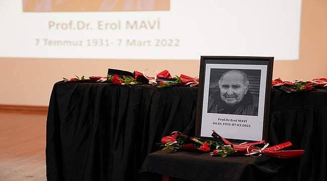 Emekli öğretim üyesi Prof. Dr. Mavi son yolculuğuna uğurlandı