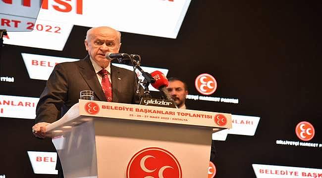 MHP Lideri Bahçeli, Belediye Başkanları Toplantısı'nda Konuştu 