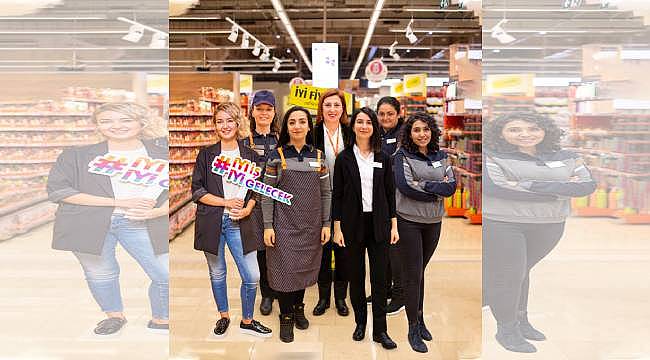 Migros'ta her kademede 20 bin kadın görev yapıyor 