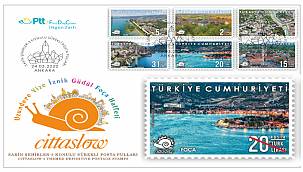 PTT'den "Sakin Şehirler-3" konulu sürekli posta pulları ve ilkgün zarfı 