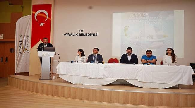 Ayvalık'ta "İklim Değişikliği, Sıfır Atık ve Yenilenebilir Enerji" Çalıştayı