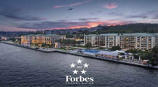 Çırağan Palace Kempinski İstanbul Bu Yıl da Forbes Travel Guide'dan 5 Yıldızla Ödüllendirildi 