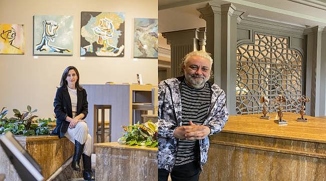 Grand Hyatt İstanbul, Hazar Motan ve Hakan Karakaya'nın ortak sergisine ev sahipliği yapıyor