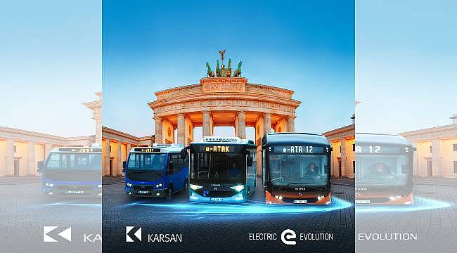 Karsan Elektrikli Araçlarıyla Berlin'de Gövde Gösterisi Yaptı! 