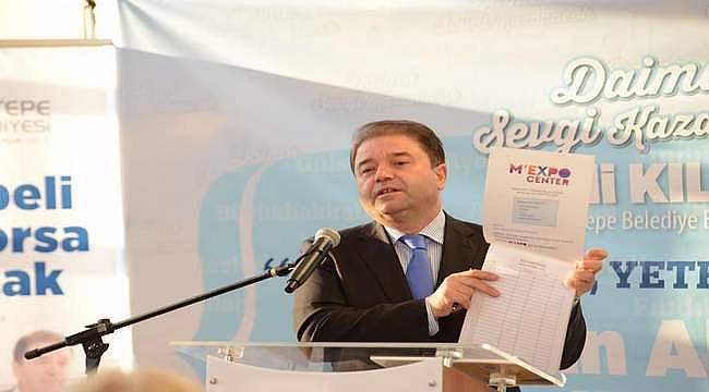 Maltepe Belediye Başkanı Ali Kılıç'ın M'Expo Projesi hayata geçiyor