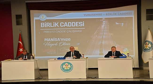 Manisa'da Prestij Cadde Düzenlemeleri Devam Ediyor 