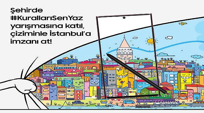 Samsung'dan 'Şehirde Kuralları Sen Yaz' yarışması 