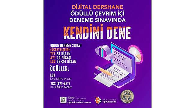 Tablet ödüllü YKS ve LGS deneme sınavı 