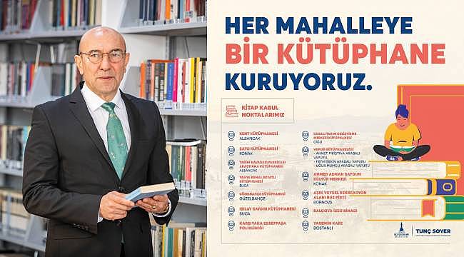Tunç Soyer'den "Her Muhtarlığa Bir Kütüphane" kampanyasına çağrı: "Lütfen bana hediye yerine kütüphanelerimize kitap getirin" 