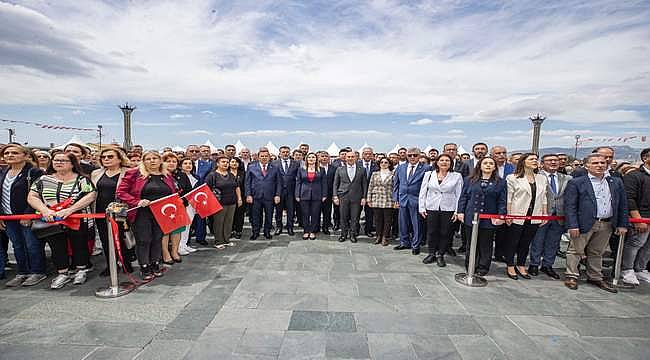 Başkan Soyer CHP'nin 19 Mayıs kutlamasına katıldı: "Umudun yeniden filizlendiği günler çok yakın 