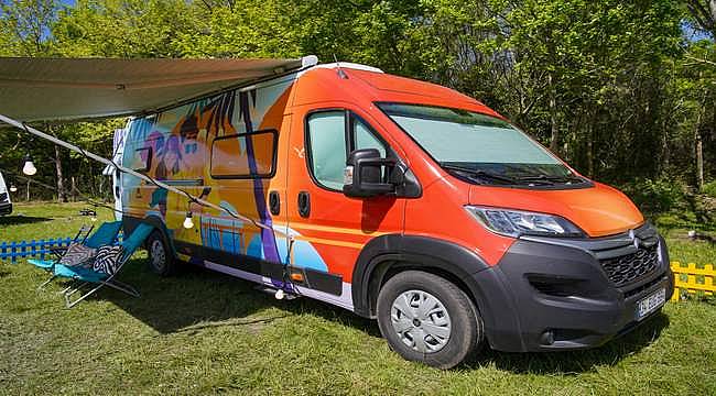 Citroën Jumper'ın karavanlı versiyonu "İstanbul Karavan Festivali"nde sergilendi