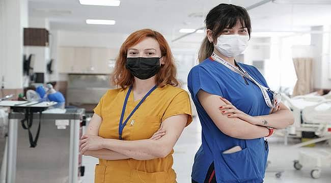 Ege Üniversitesi Tıp Fakültesi Hastanesinin donanımlı hemşireleri 
