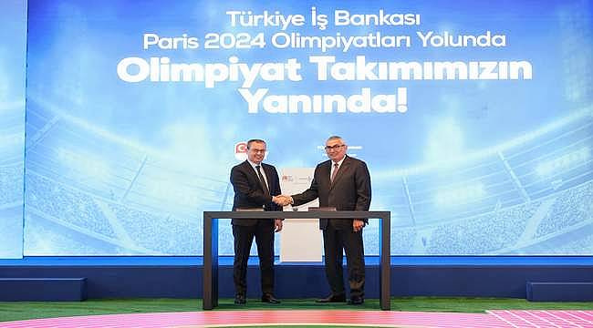 İş Bankası ve Milli Olimpiyat Komitesi'nden Paris 2024 Olimpiyatları için güç birliği