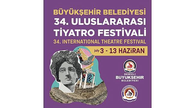 34. Uluslararası Tiyatro Festivali Başlıyor