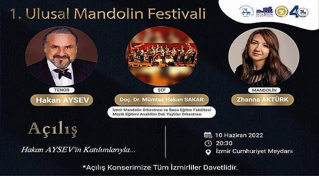 DEÜ'den, İzmirliler'e Mandolin Festivali daveti 