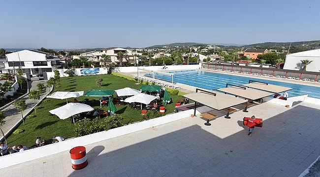 TSYD Urla Olimpik Yüzme Havuzu tepeden tırnağa yenilendi
