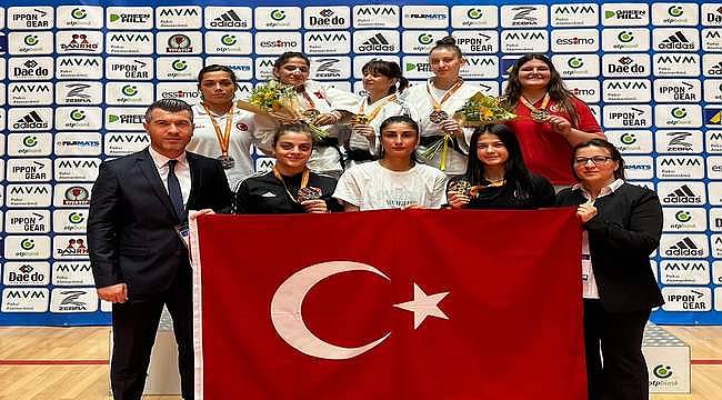 Milli Judocu Fidan Ögel, Avrupa Kupası ikincisi oldu 