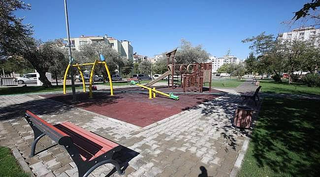 Bayraklı'daki "Şehit Şenol Danışman Parkı" yenilendi