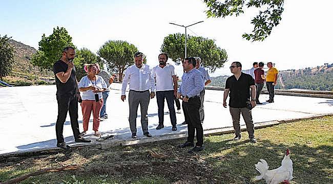 Doğançay Pazar Yeri yapımında son aşamaya gelindi
