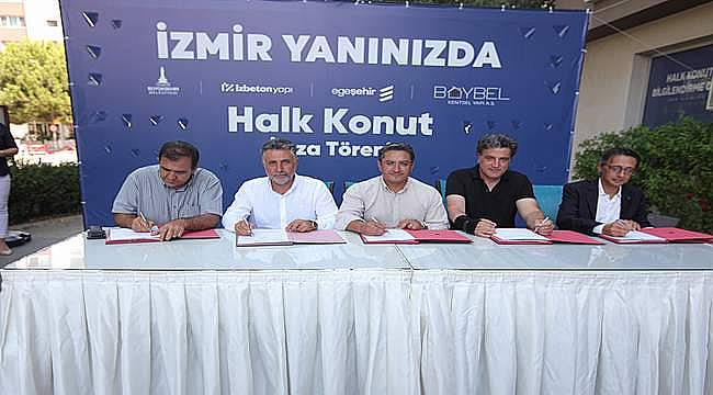 Halk Konut Projesi'nin ikinci etap imza töreni gerçekleştirildi