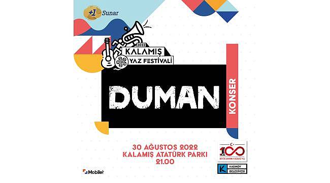 Kadıköy, 30 Ağustos'u Duman konseri ile kutlayacak