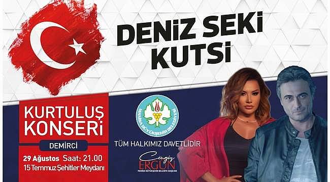 Manisa'da "Kurtuluş Günü Konserleri" başlıyor!