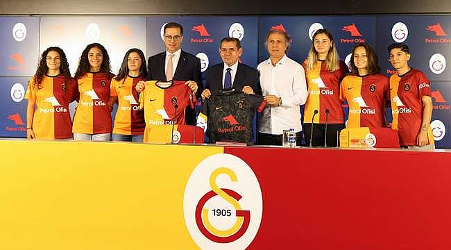Petrol Ofisi, Galatasaray Kadın Futbol Takımı'nın sponsoru oldu 