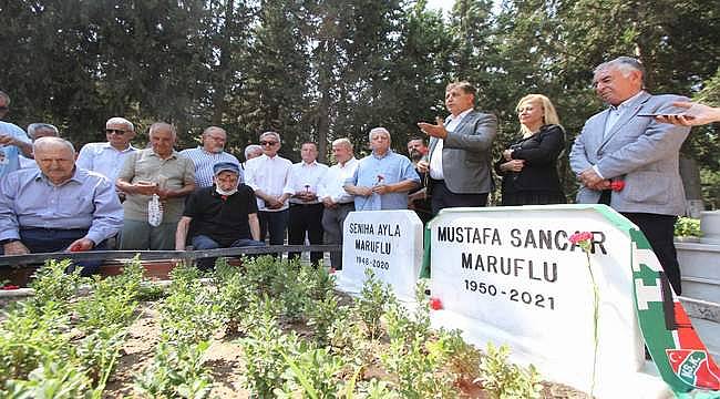 Sancar Maruflu kabri başında anıldı