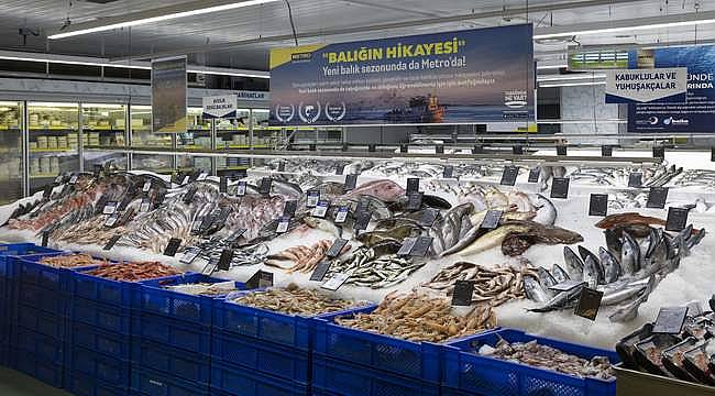 Ağdan tabağa güvenle ulaşan balıklar yeni balık sezonunda da Metro Türkiye raflarında 