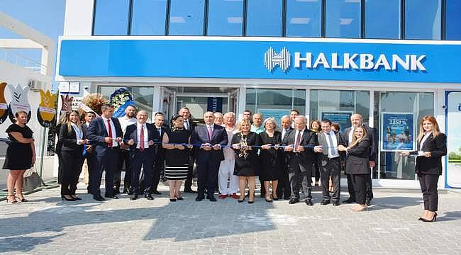 Halkbank'ın KKTC'deki 5'inci şubesi faaliyete geçti 