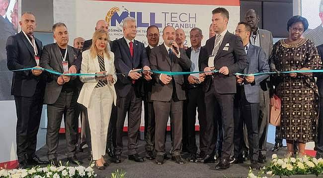 Mill Tech İstanbul Fuarı'nı Bakan Varank açtı 