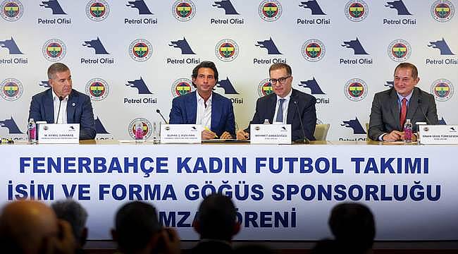Petrol Ofisi, Fenerbahçe Kadın Futbol Takımı'nın sponsoru oldu 