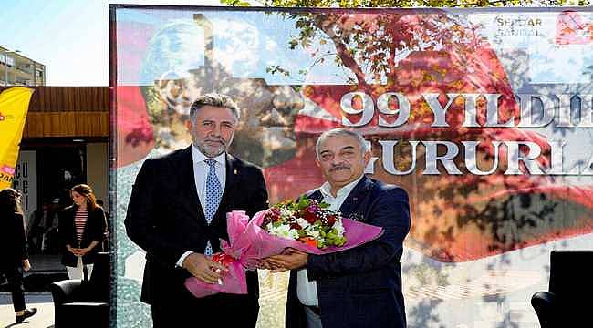 Başkan Sandal: "Atatürk devrimlerini sonsuza kadar koruyacağız"