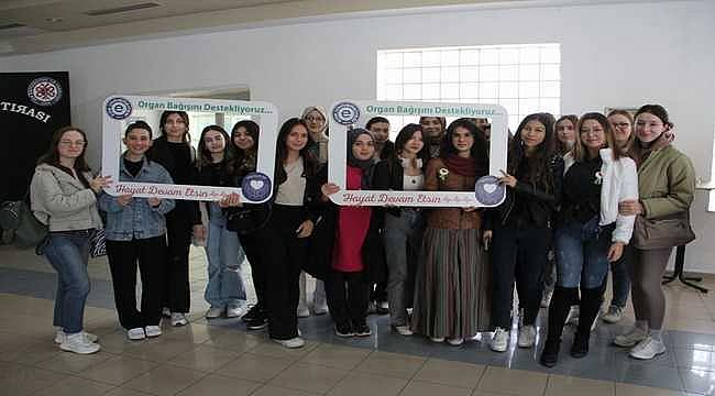 Ege Üniversitesi'nde "Organ ve Doku Bağışı Haftası" etkinliği düzenlendi 