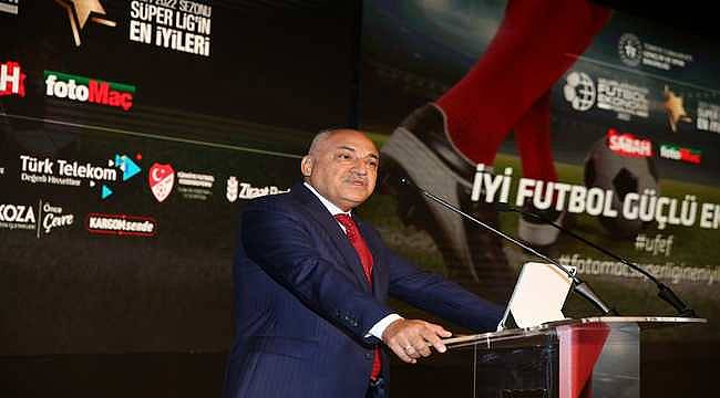 TFF Başkanı Mehmet Büyükekşi: "Türk futbolunun geleceği için el ele mücadele etmeliyiz"
