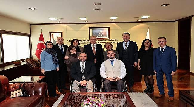Engelliler Meclisi'nden Başkan Zolan'a ziyaret