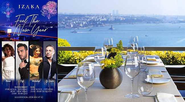 Izaka Terrace'dan yeni yıl programı