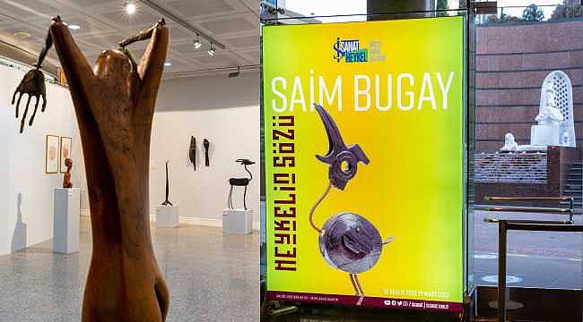 Saim Bugay'ın "Heykelin Sözü" Sergisi Kibele Sanat Galerisi'nde 
