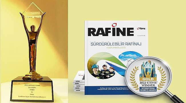 Tüpraş'a Stevie Awards'tan "En İyi Kurumsal Yayın" Kategorisinde 2 Yıl Üst Üste Altın Ödül