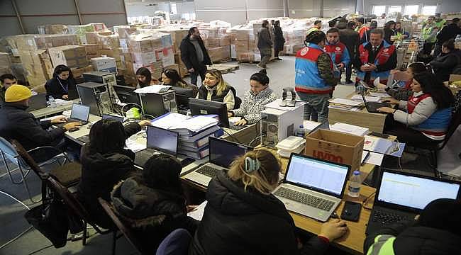 Bodrum'dan 52 araç bölgeye sevk edildi