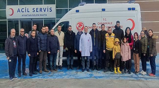 Deprem Bölgesine Bir Destek de ÇOMÜ Hastanesinden