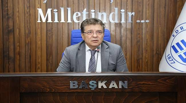 Edremit, deprem bölgesine destek için kenetlendi