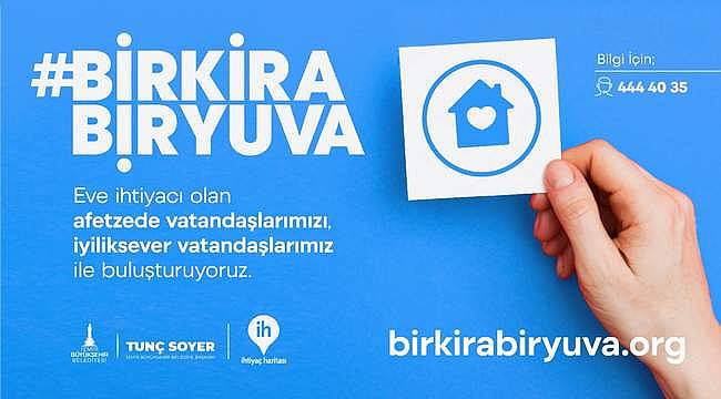 İzmir'de depremzedeler için "Bir Kira Bir Yuva" kampanyası başlatıldı 