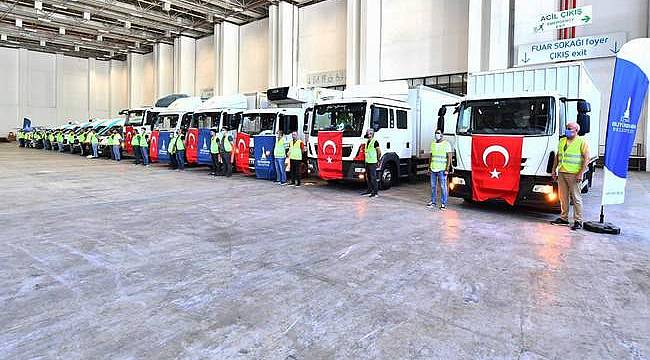 İzmir'den afet bölgesine tam destek: 100 bin kişilik gıda desteği yola çıktı