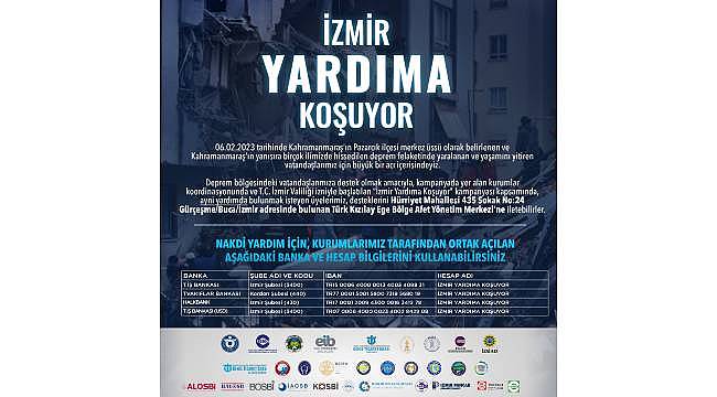 İzmir Yardıma Koşuyor! "Birlikte hareket ederek yaralarımızı saracak güçteyiz"