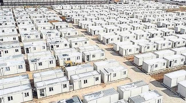 Kınık-Polyak'tan depremzedeler için konteyner kent