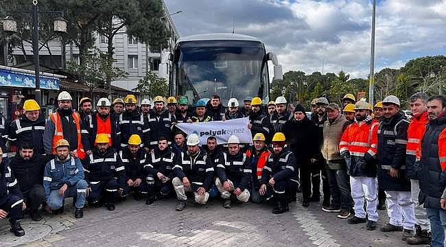 Kınık Polyak'tan dördüncü tim bölgeye yola çıktı 