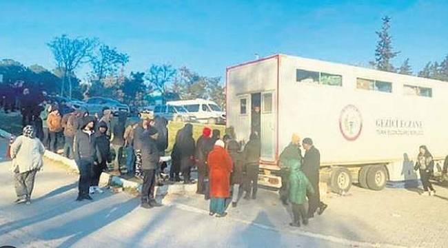 Türk Eczacılar Birliği afet bölgelerinde çalışmalarını kesintisiz sürdürüyor