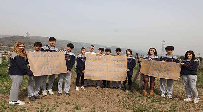 Bilnet Lisesi öğrencilerden iki önemli çevre projesi 