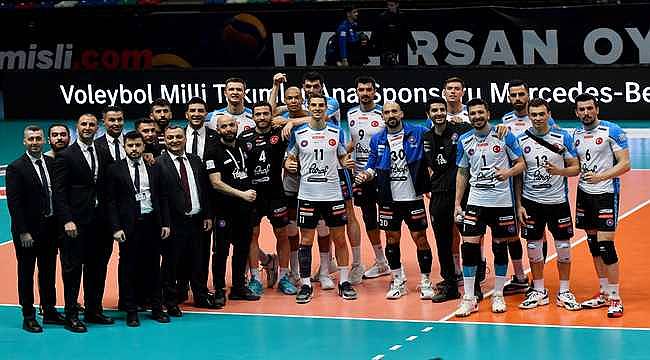 Halkbank Erkek Voleybol Takımı, CEV Şampiyonlar Ligi Yarı Finali'nde 